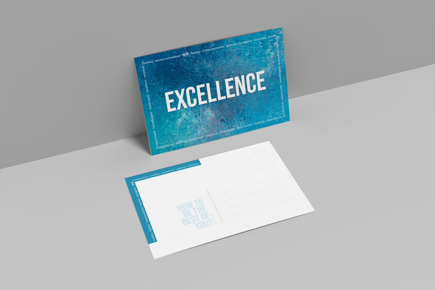 Postcard Set – Success, Beauty, Excellence, Institution
