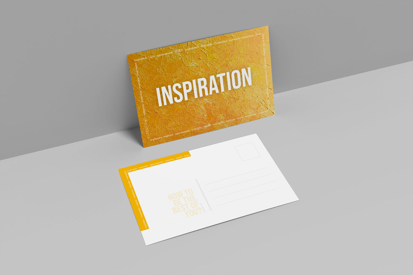 Postcard Set – Freedom, Energy, Inspiration, Happiness
