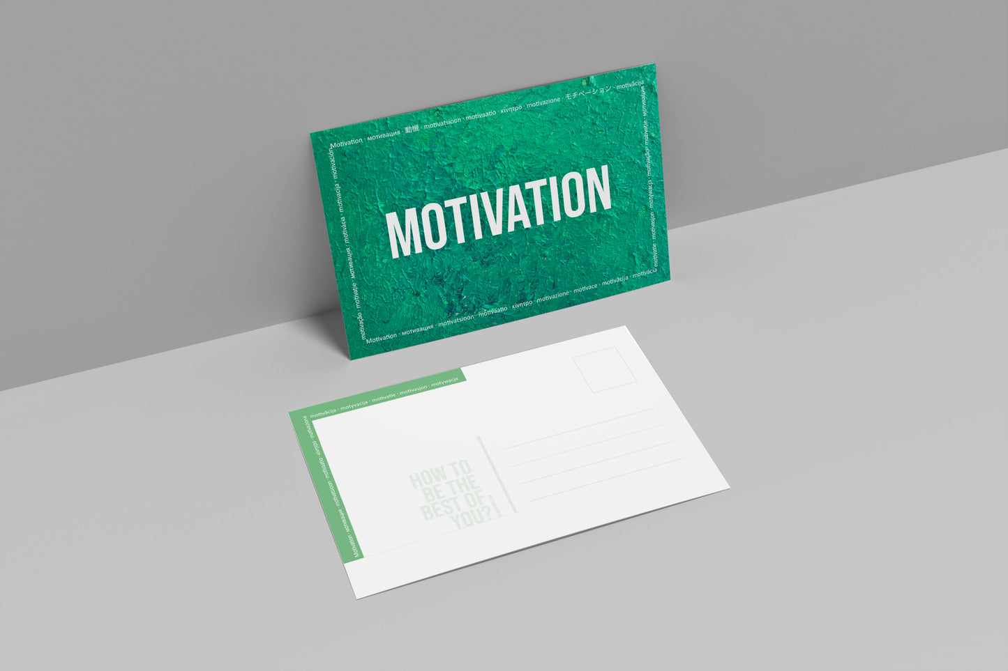 Postcard Set – Patience, Health, Peace, Motivation